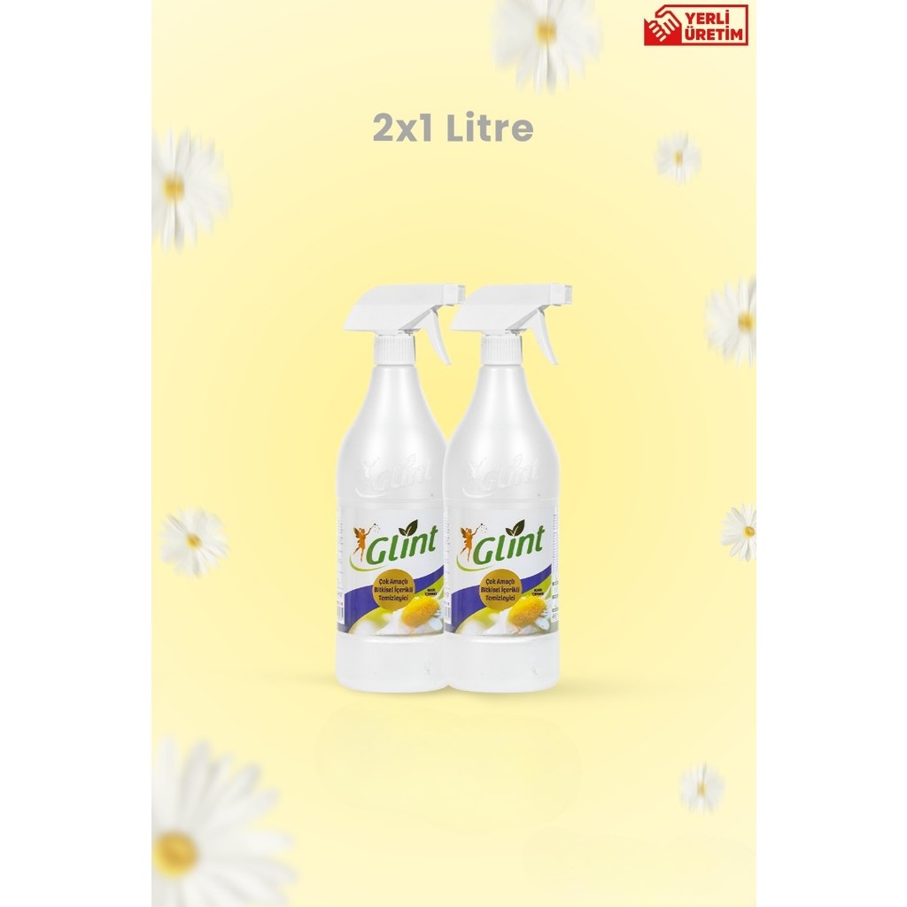 Glint Temizleyici 2 x 1 Lt - Beyaz Diğer Fiyatı