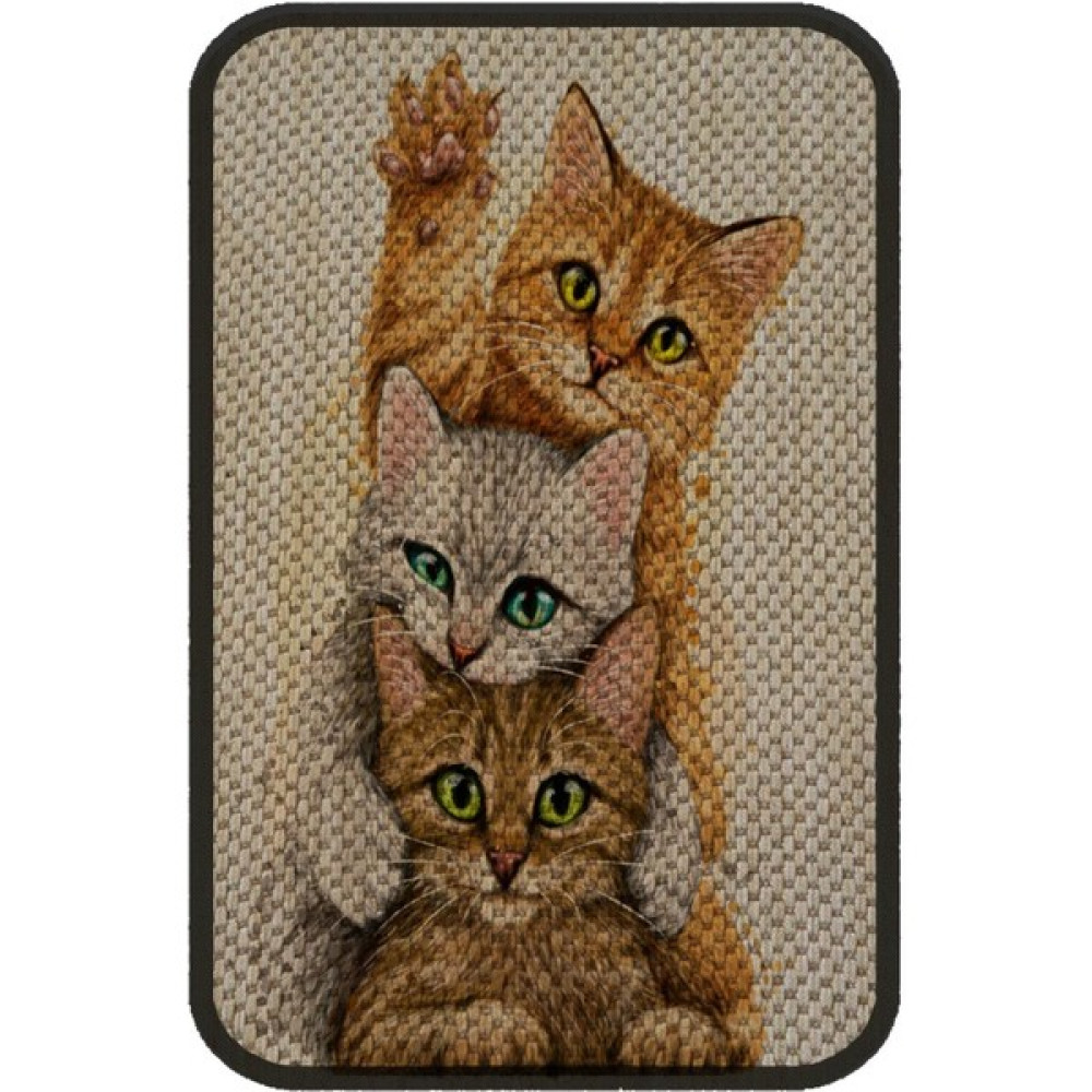 Glipet Desenli Çift Taraflı Kedi Tırmalama Paspası Yellow 38.5 x 30 cm Evcil Hayvan Ürünleri Fiyatı