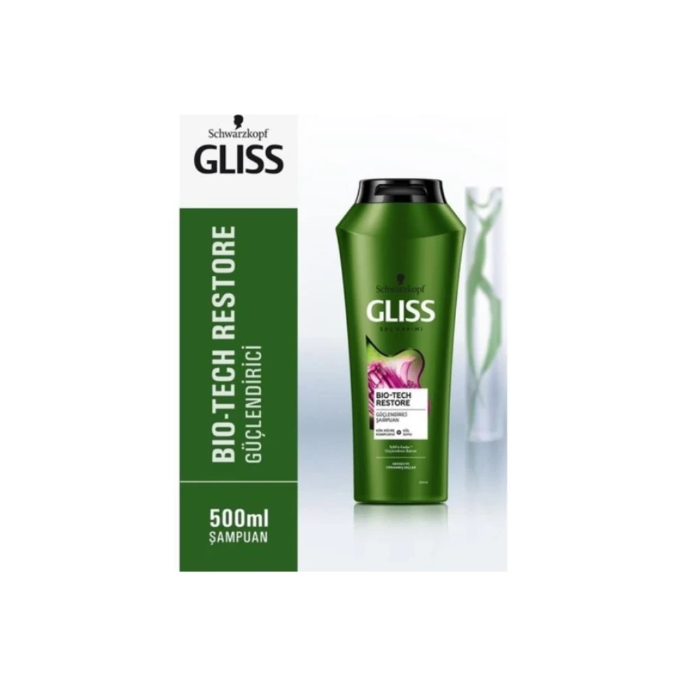 Gliss Bio-Tech Güçlendirici Saç Bakım Şampuanı 500 Şampuan ve Saç Kremi Fiyatı