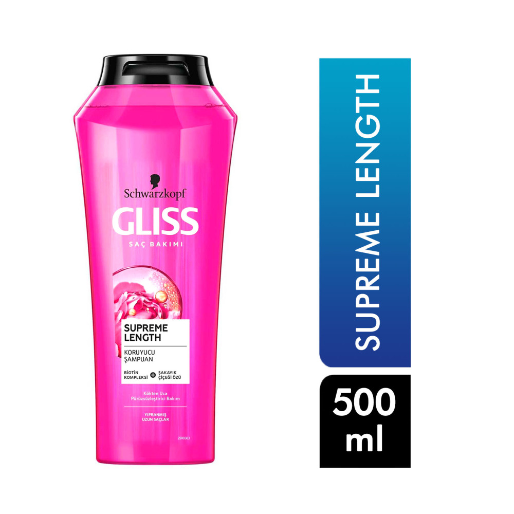 Gliss Şampuan 500 ml Supreme Length Şampuan ve Saç Kremi Fiyatı