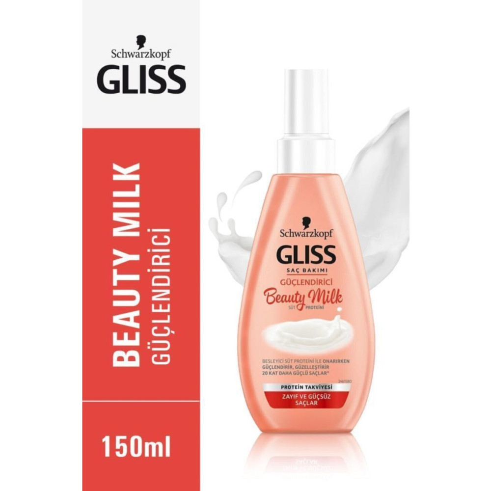 Gliss Schwarzkopf Beauty Milk-güçlendirici Saç Bakım Sütü 150 ml Şampuan ve Saç Kremi Fiyatı