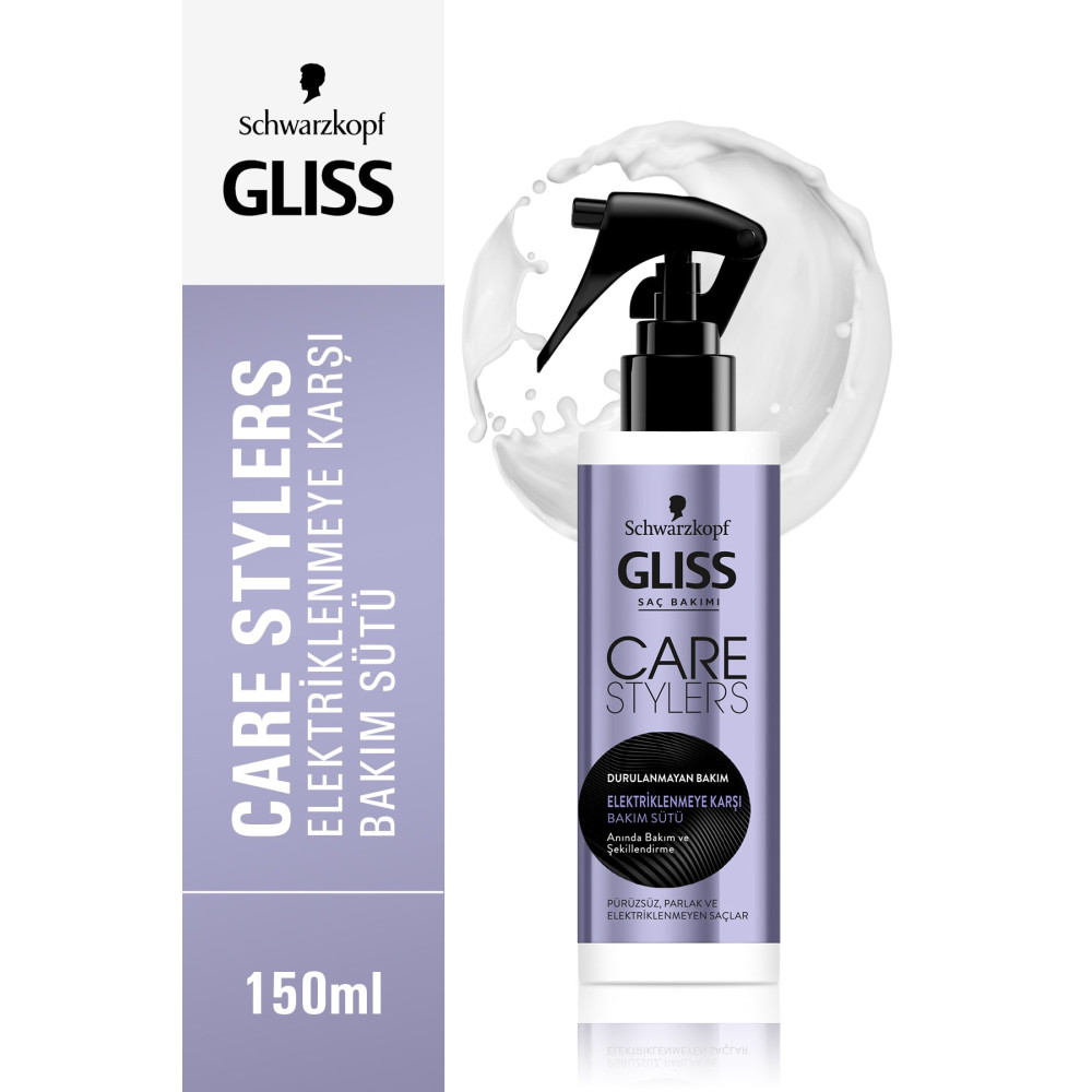 Gliss Schwarzkopf Gliss Care Stylers Elektriklenmeye Karşi Bakim Sütü Şampuan ve Saç Kremi Fiyatı