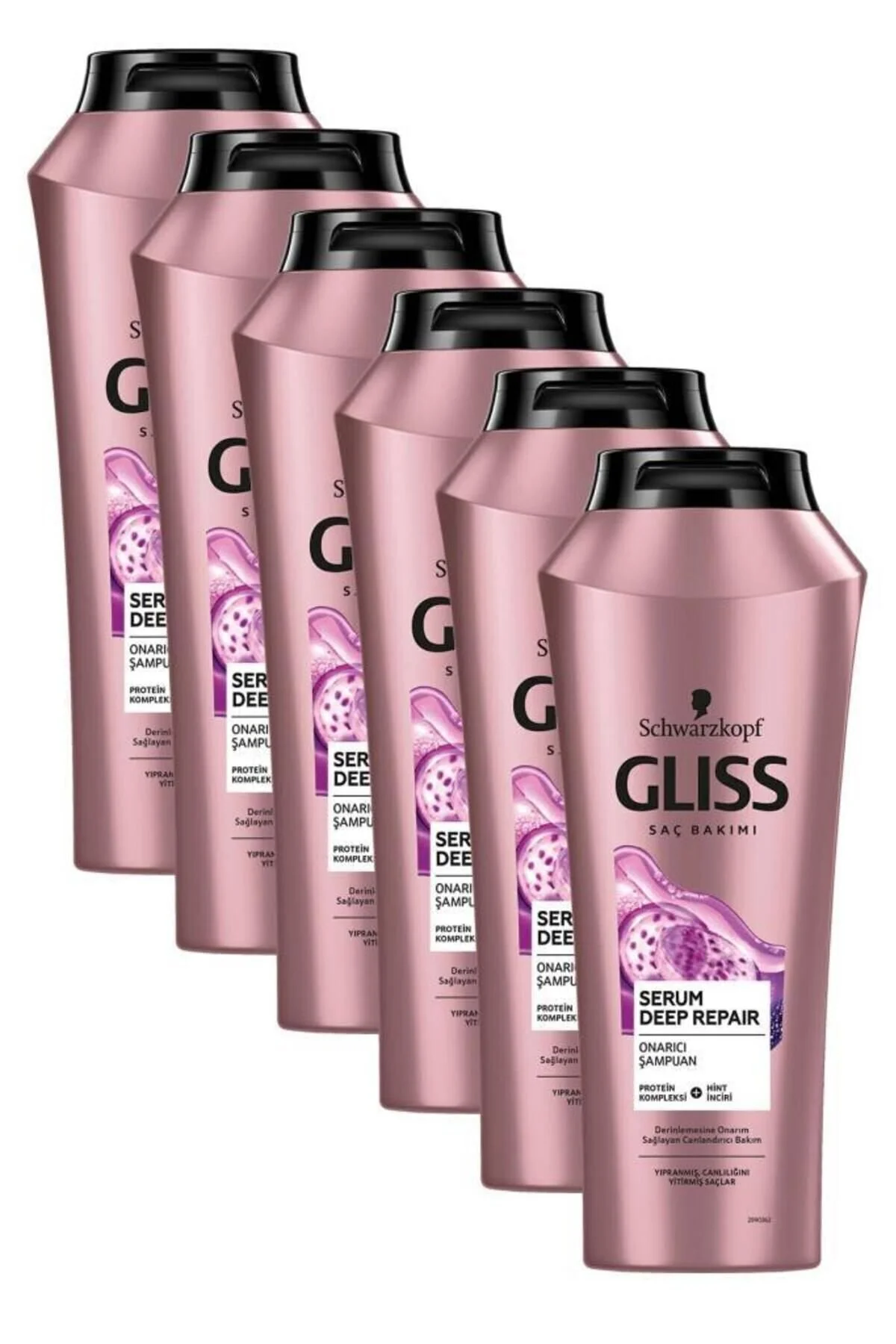 Gliss Serum Deep Repair Onarıcı Şampuan 500 ml X 6 Adet" Şampuan ve Saç Kremi Fiyatı