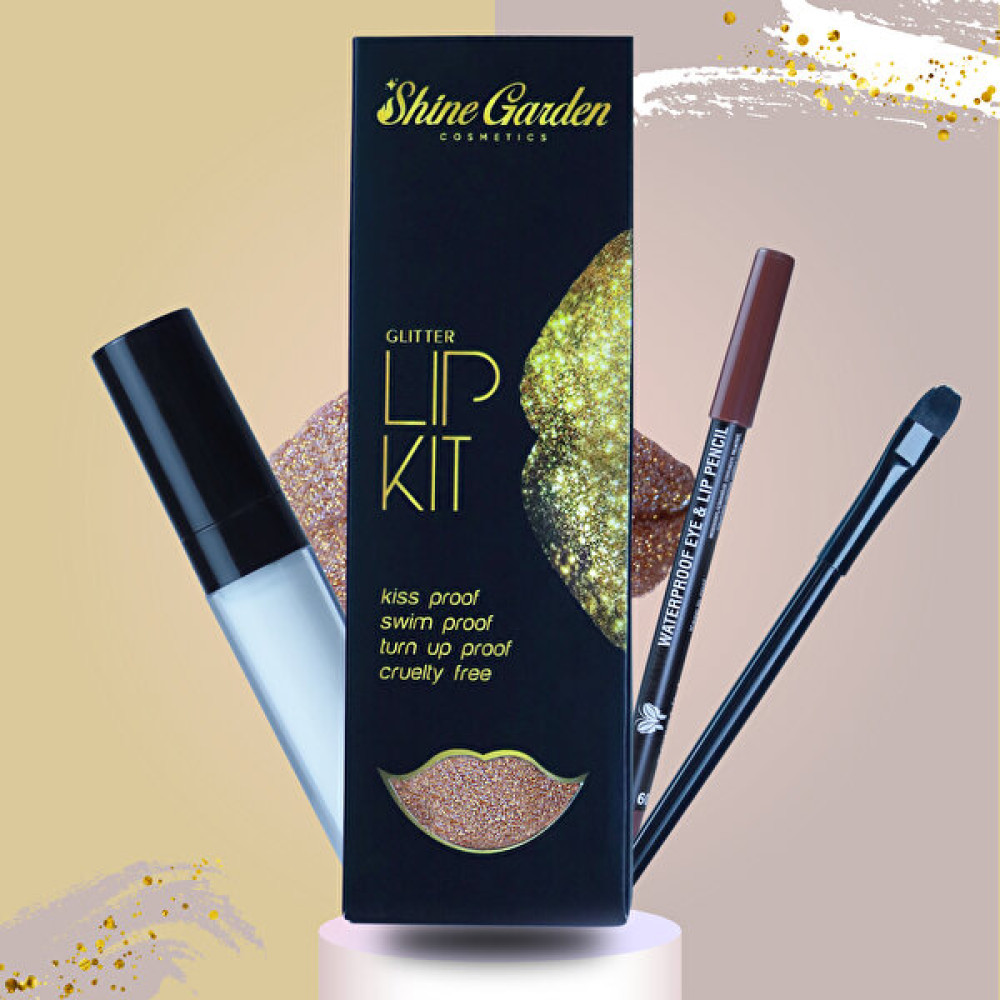 Glitter Lip Kit, Glitter Ruj, Parıltılı Ruj, Simli Ruj - Gold Star Rujlar & Dudak Parlatıcıları Fiyatı