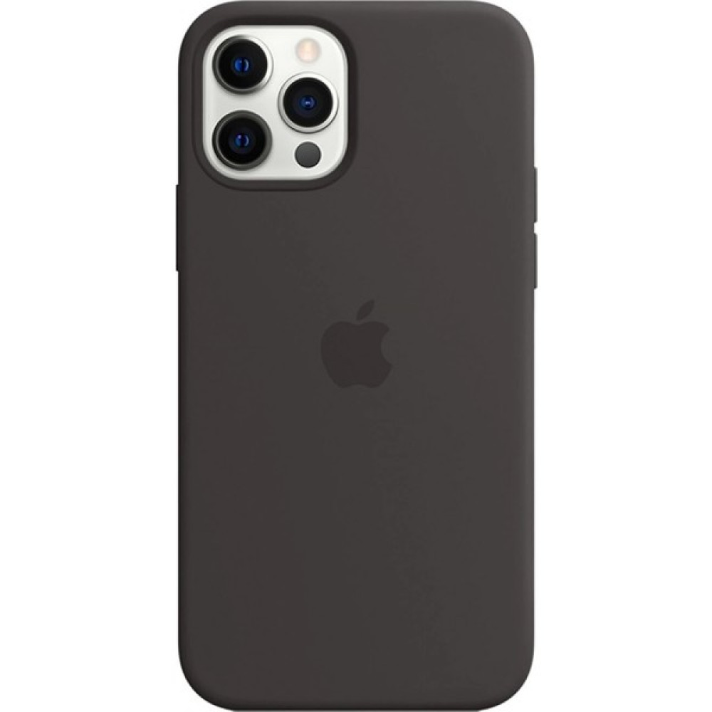 Glitz Apple iPhone 11 Pro Kılıf Logolu Silikon Kılıf A+ Kalite (Altı Kapalı) - Siyah Cep Telefonu Kılıfı Fiyatı