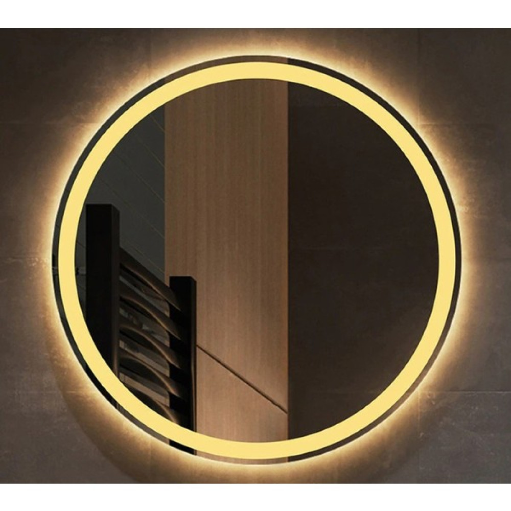 Global Led Mirror 60 cm Yuvarlak Ledli Ayna Antrasit Dresuar Hol Koridor Duvar Salon Banyo Wc Ofis Çocuk Yatak Odası Boy Banyo Aynası Fiyatı