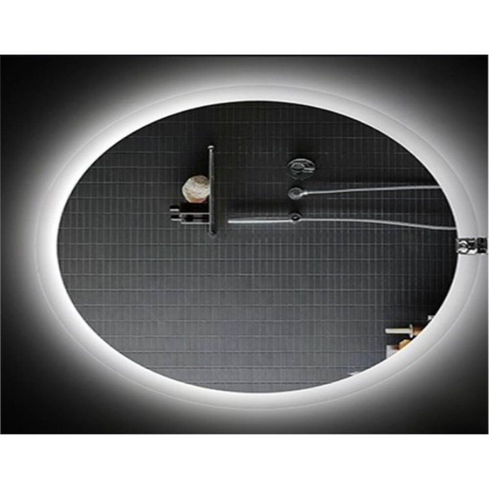 Global Led Mirror Elips Işıklı Banyo Makyaj Konsol Ledli Ayna 80*60 Yan Elips - 80x60 Banyo Aynası Fiyatı