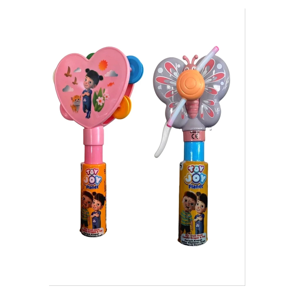 GLOBAL TOY JOY 10 GR DRAJE ŞEKERLİ OYUNCAK 12 ADET