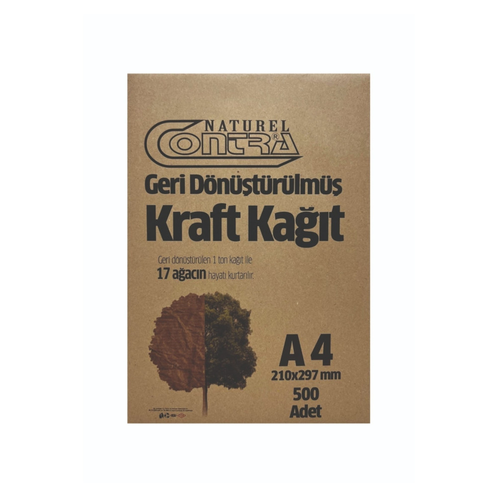 GLOBALİZED Kraft Kağıt A4 Kraft Fotokopi Kağıdı Kahverengi 500lü Fotokopi Kağıdı Fiyatı