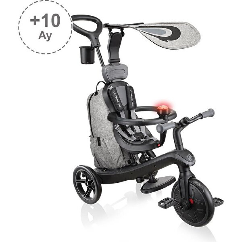 Globber Explorer 4in1 Deluxe Play Bisiklet - Siyah - Gri Açık Hava, Deniz ve Spor Oyuncakları Fiyatı