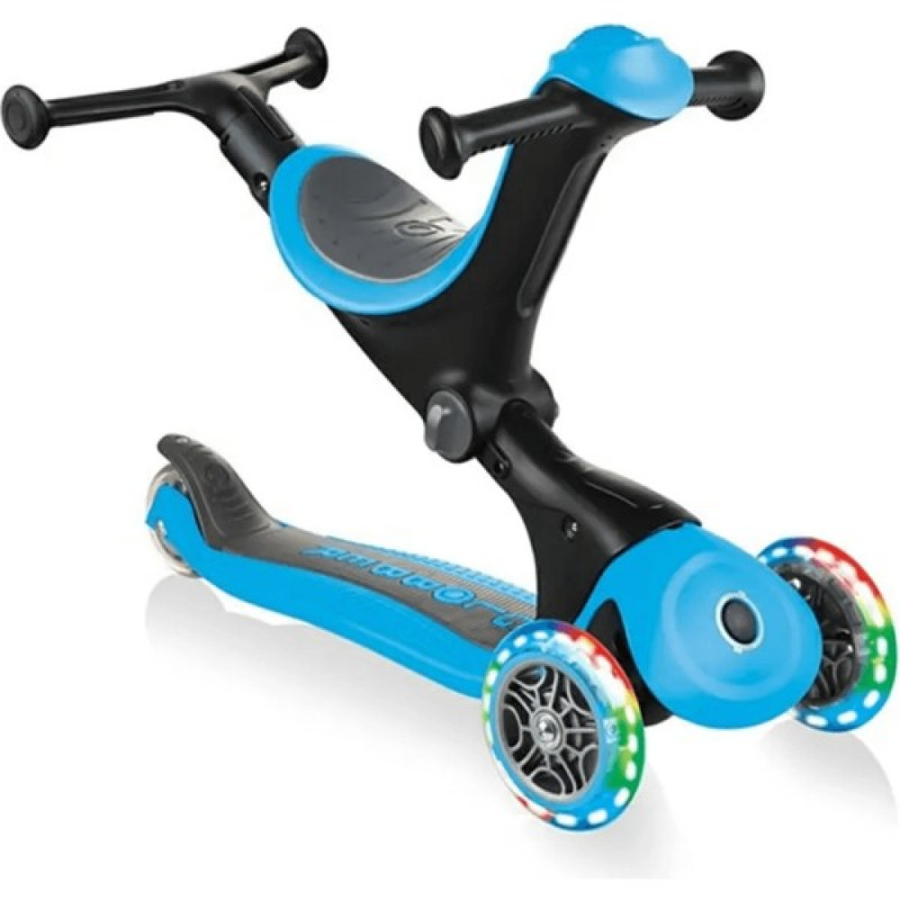 Globber Go Up Deluxe Işıklı Scooter Mavi - Açık Mavi Açık Hava, Deniz ve Spor Oyuncakları Fiyatı