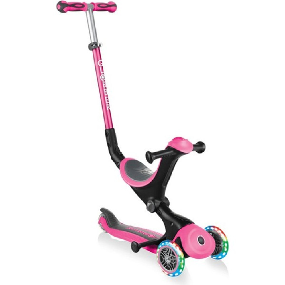 Globber Go Up Deluxe Işıklı Scooter Pembe - Açık Pembe Açık Hava, Deniz ve Spor Oyuncakları Fiyatı