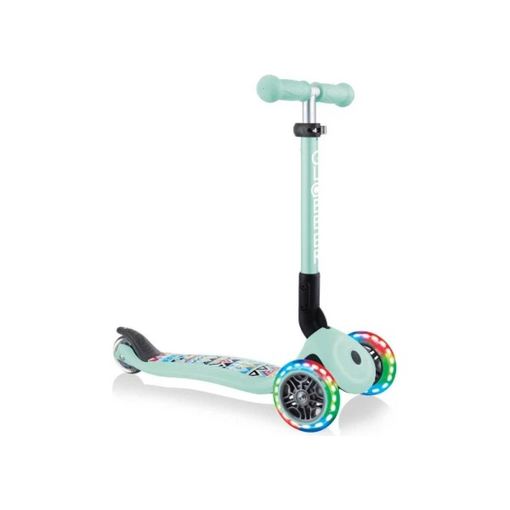 Globber Junıor Foldable Fantasy Işıklı Scooter - Mınt Yesıl - Yeşil Açık Hava, Deniz ve Spor Oyuncakları Fiyatı