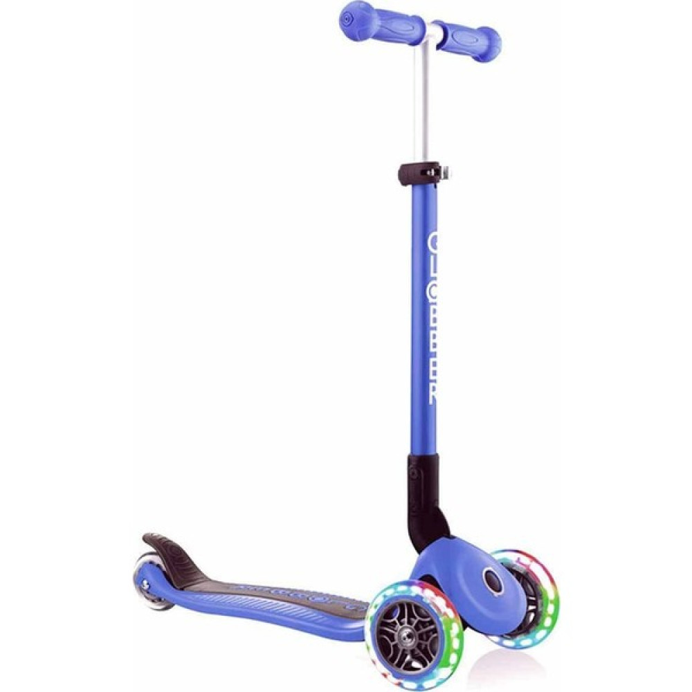 Globber Primo 3 Tekerlekli Işıklı Katlanabilir Lacivert Scooter Açık Hava, Deniz ve Spor Oyuncakları Fiyatı