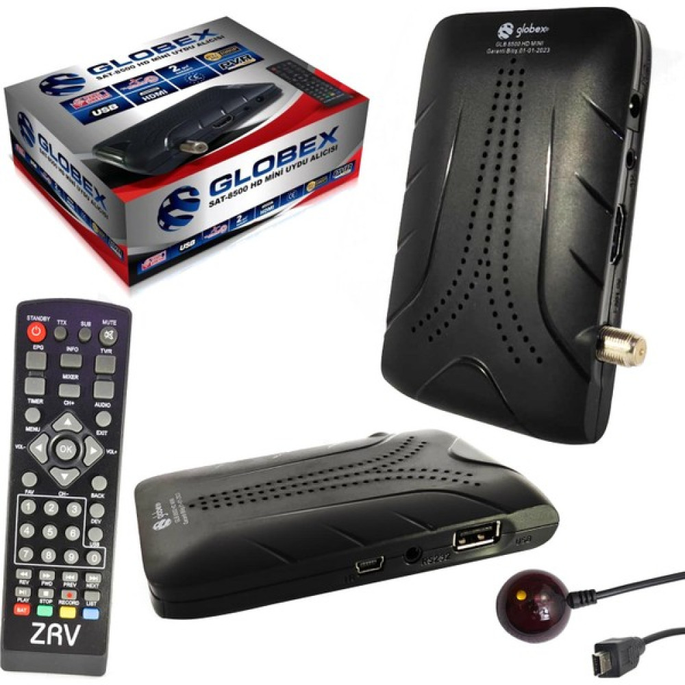 Globex Uydu Alıcı Mini Full Hd Globex SAT-8500 Uydu Alıcıları Fiyatı