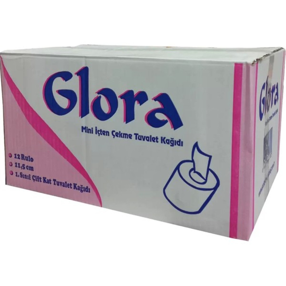 Glora Mini Içten Çekmeli Tuvalet Kağıdı 11CM Cimri 12 Li Paket Oto Boyaları Fiyatı