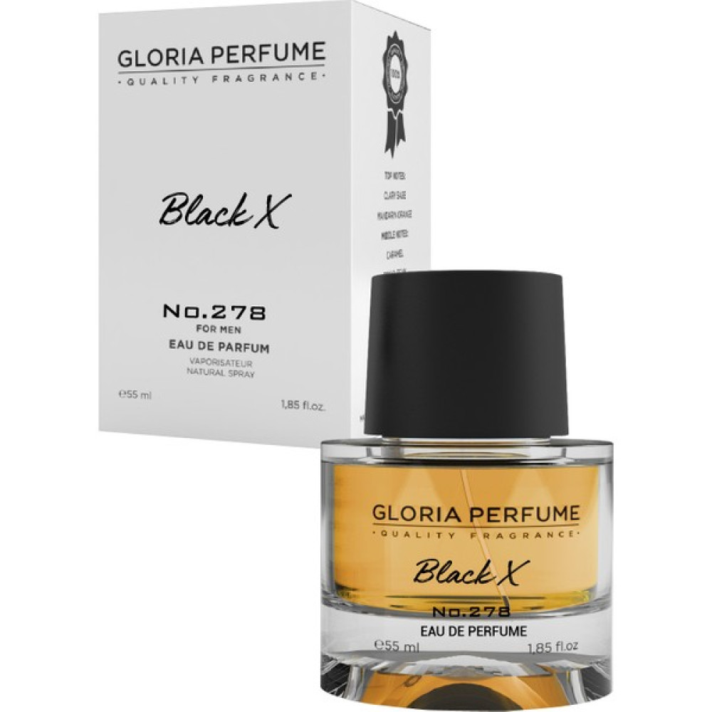 Gloria Perfume Black x 55 ml Edp Erkek Parfüm Erkek Parfümleri Fiyatı