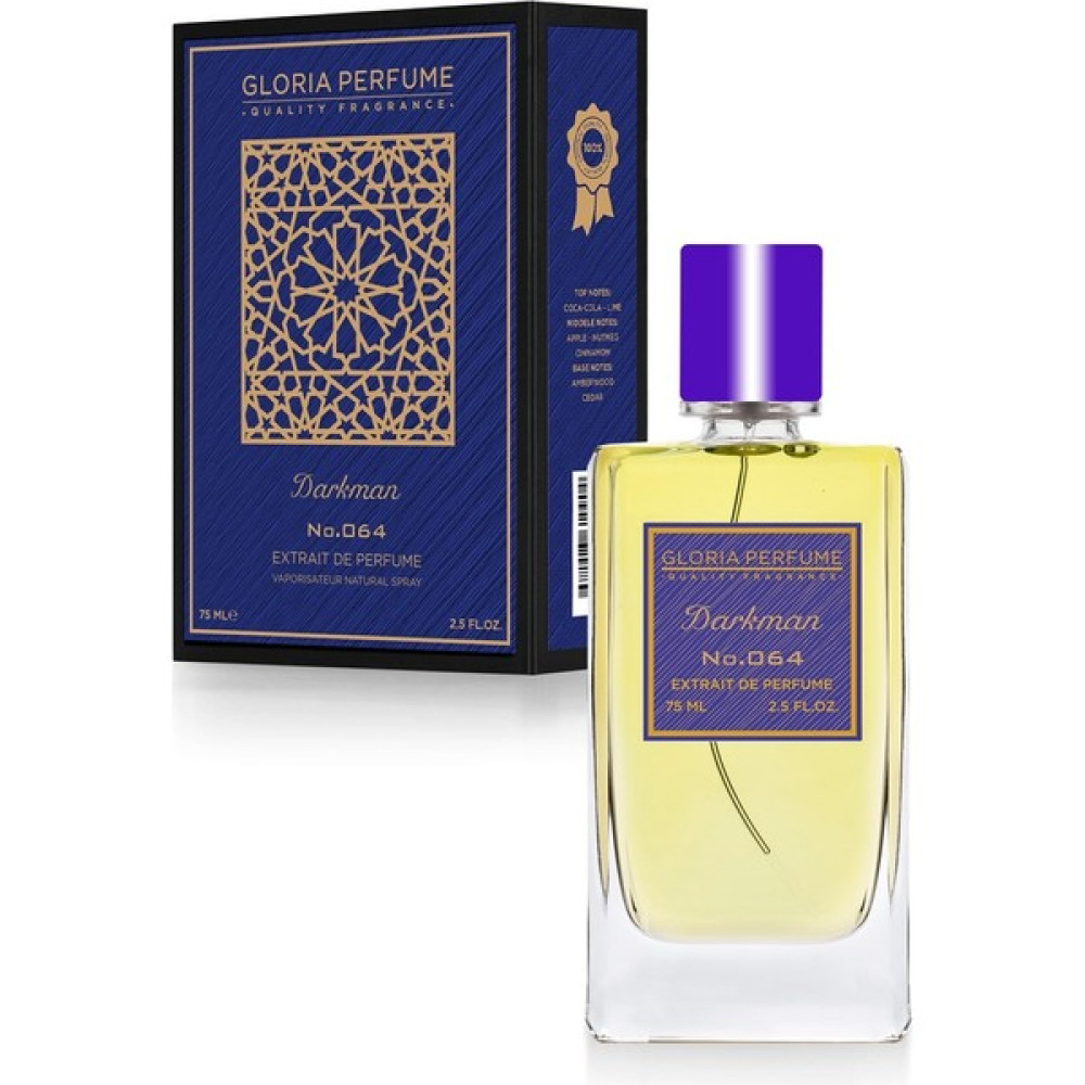 Glorıa Perfume Darkman 75 ml Edp Unisex Parfüm Erkek Parfümleri Fiyatı