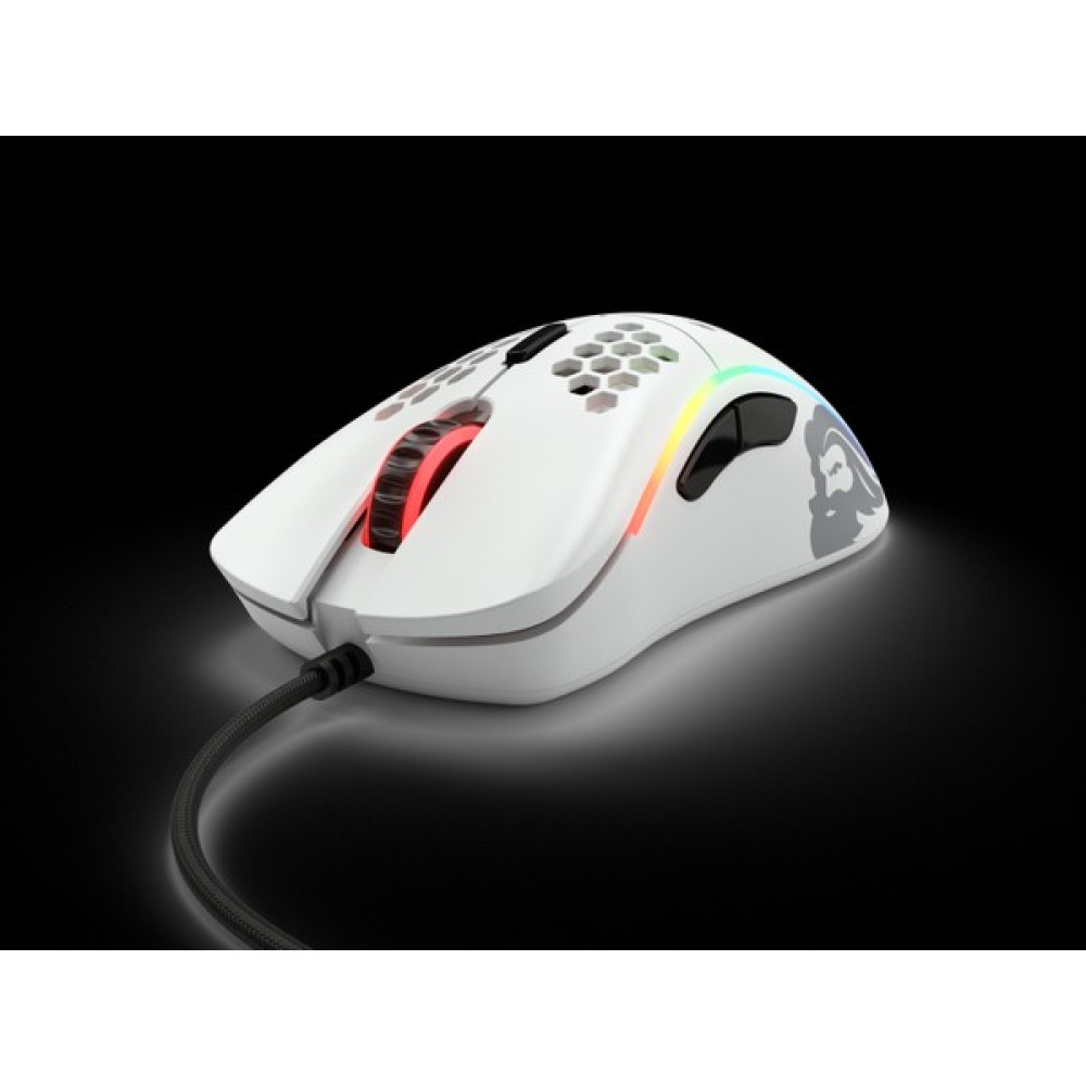 Glorious Model D Kablolu Mat Beyaz RGB Oyuncu Mouse 69Gr Klavye - Mouse Fiyatı