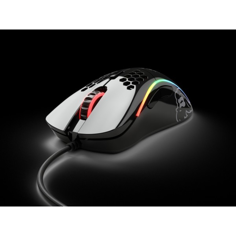 Glorious Model D Kablolu Parlak Siyah RGB Oyuncu Mouse 69Gr Klavye - Mouse Fiyatı