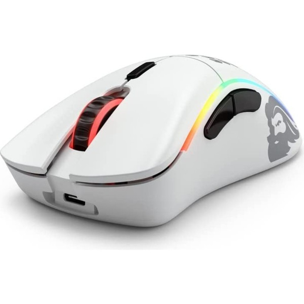 Glorious Model D- Minus Kablosuz Mat Beyaz Orta/Küçük El RGB Oyuncu Mouse GLO-MS-DMW-MW Klavye - Mouse Fiyatı