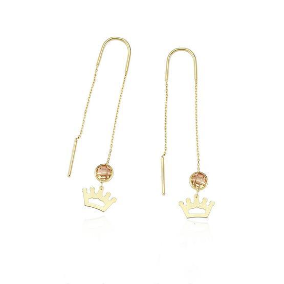 Glorria CM0050 Altın Tektaş Küpe
