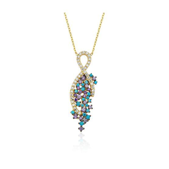 Glorria CM0407 Altın Fantezi Kolye