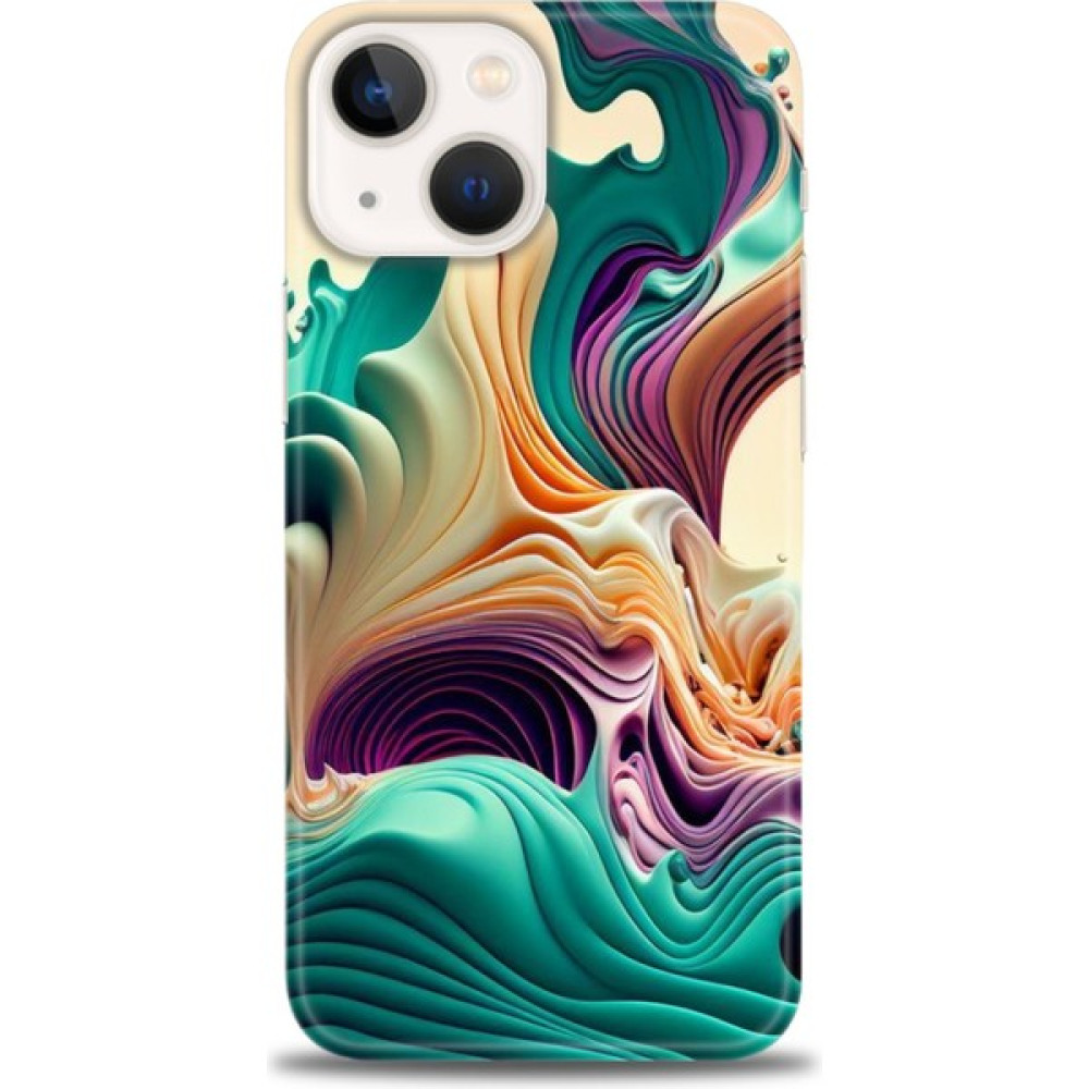 Glory Aksesuar iPhone 14 Plus Kılıf Hd Baskılı Kılıf + 5d Eko Ekran Koruyucu - D (73) Cep Telefonu Kılıfı Fiyatı