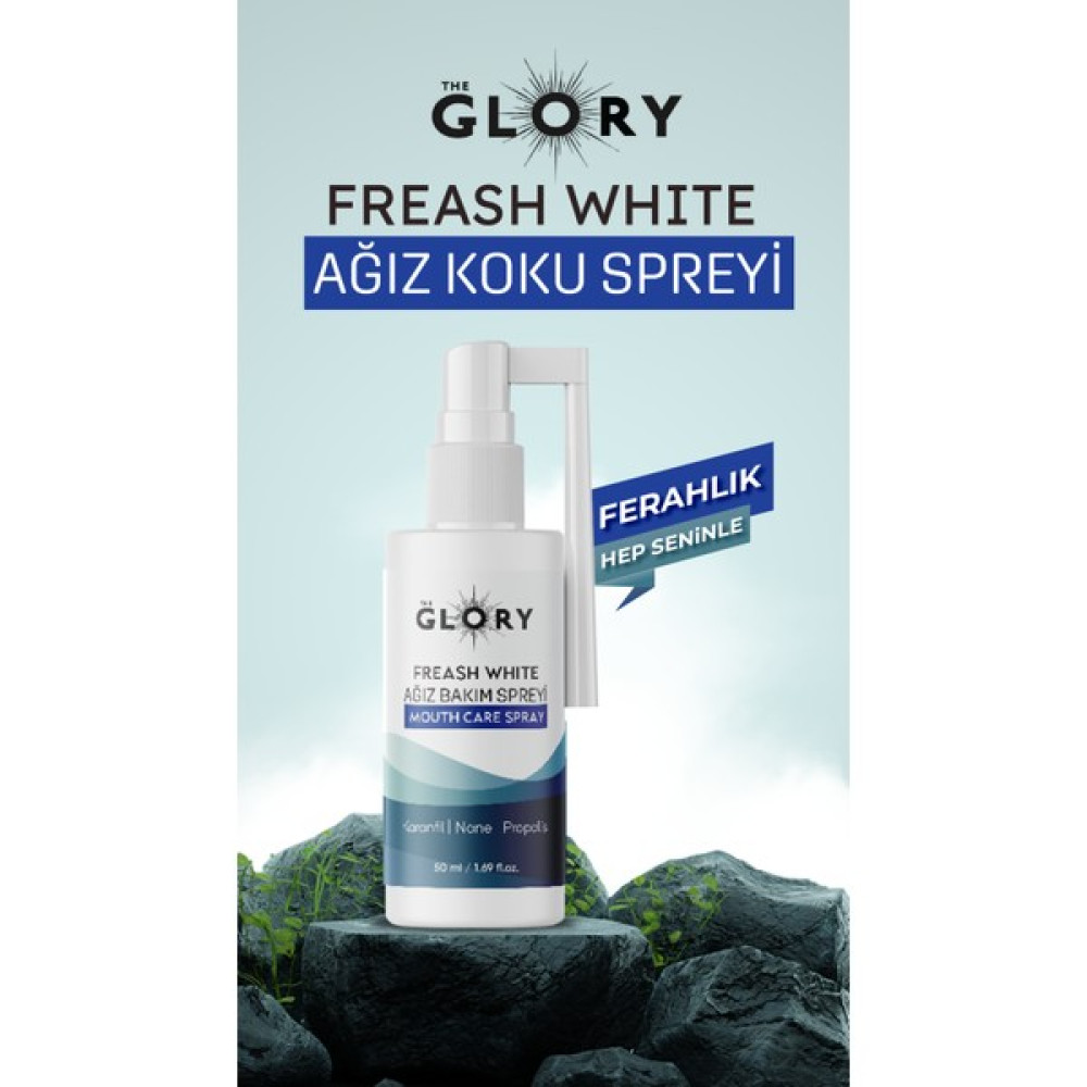 Glory Smile Ağız Kokusu Spreyi 50 ml Ağız Gargara ve Spreyi Fiyatı