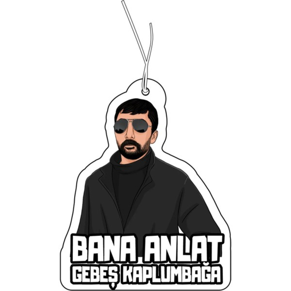 Gloss Detailing Bana Anlat Gebeş Kaplumbağa Tasarımlı Komik Dekoratif Araç Kokusu ve Eğlenceli Oto Kokusu Aksesuarı Oto Kokuları Fiyatı