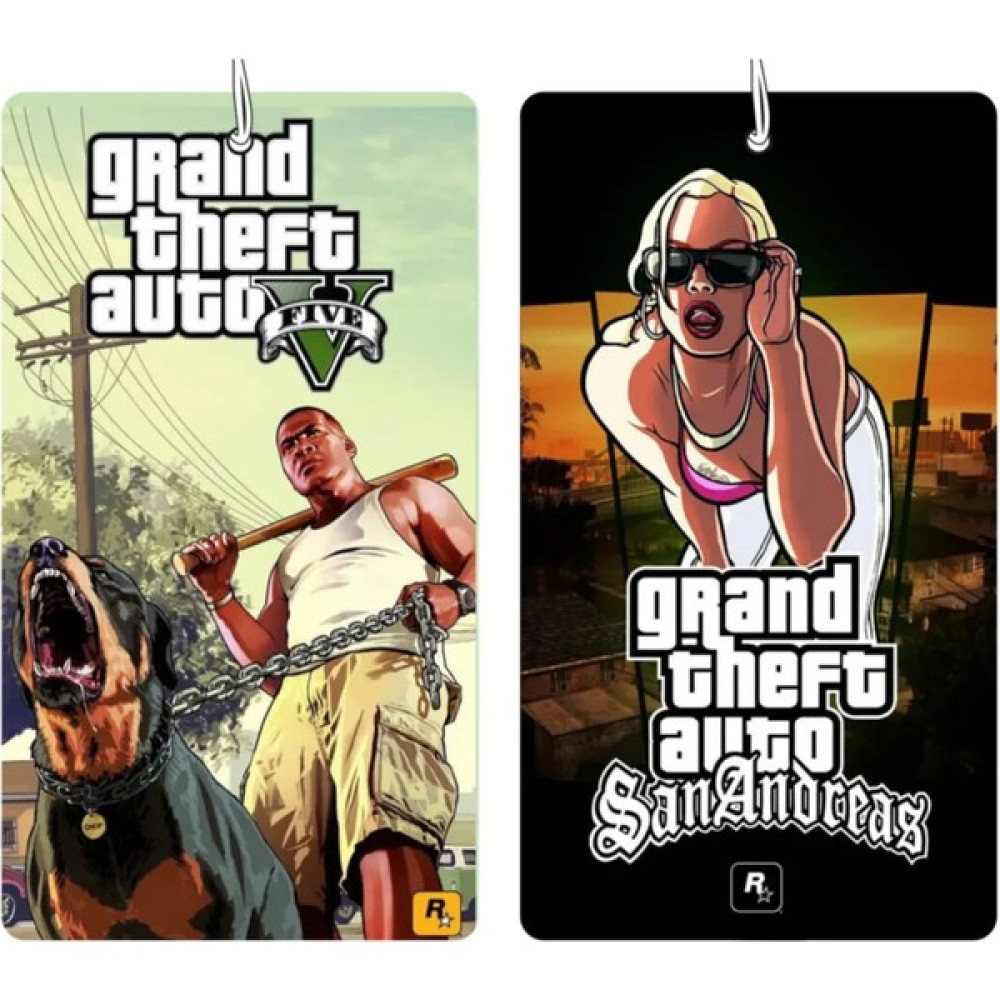 Gloss Detailing Gta Vice City, San Andreas Tasarımlı Dekoratif Araç Kokusu Oto Kokuları Fiyatı