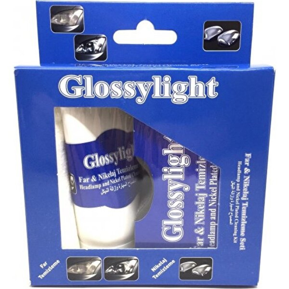 Glossylight CLZ192 Glossy Light Oto Far Temizleme Seti Oto Çizik Giderici Fiyatı