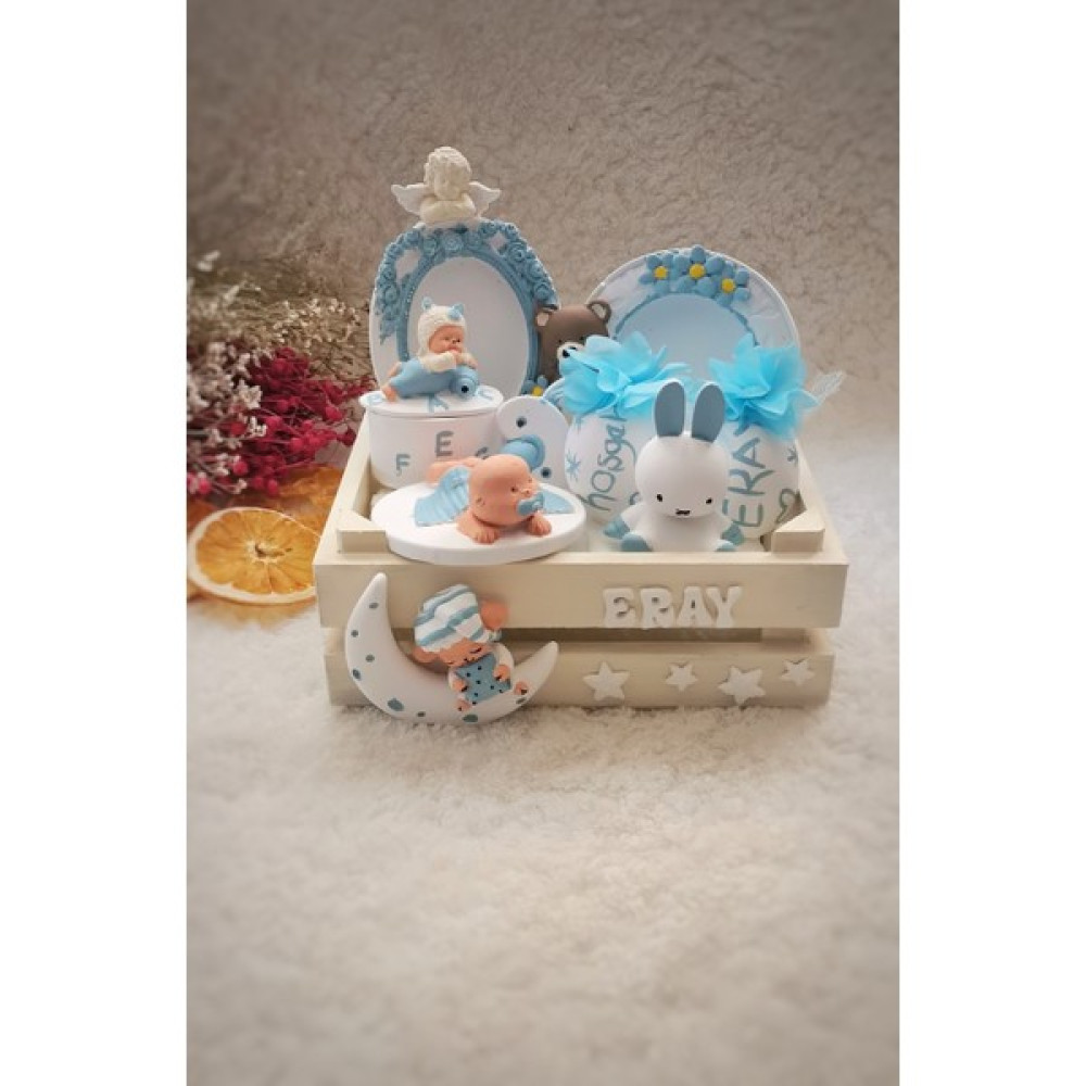 Glow Moon Hoşgeldin Bebek Hediye Sepeti Bebek Beslenme Gereçleri Fiyatı