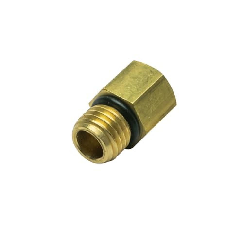 GlowShift M12 x 1.5 Male to 1/8-27 NPT Female Gauge Sensor Sender Thread Adapter Reducer