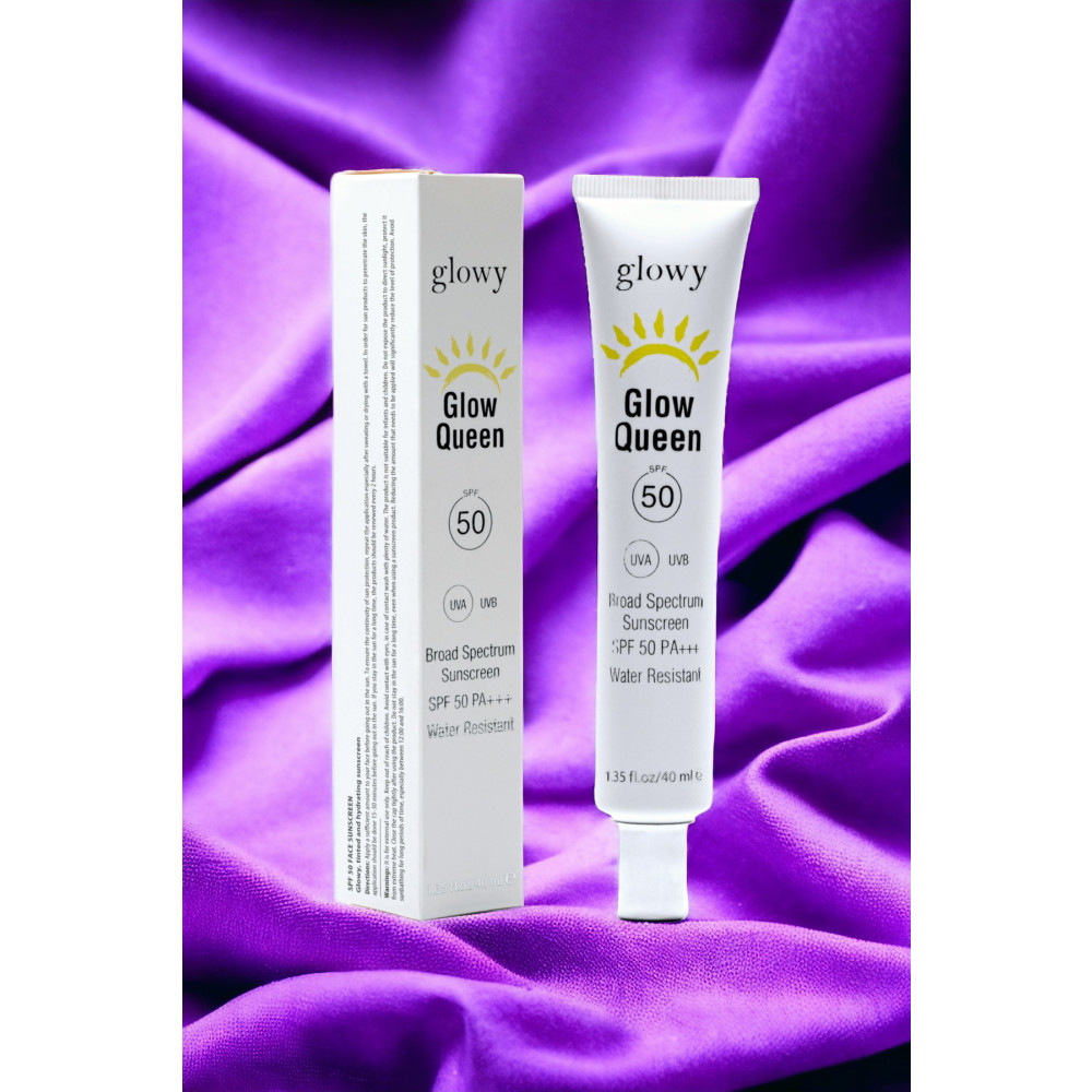 GLOWY Glow Queen Spf50 Güneş Koruyucu Yüz Kremi Güneş Kremleri ve Losyonları Fiyatı