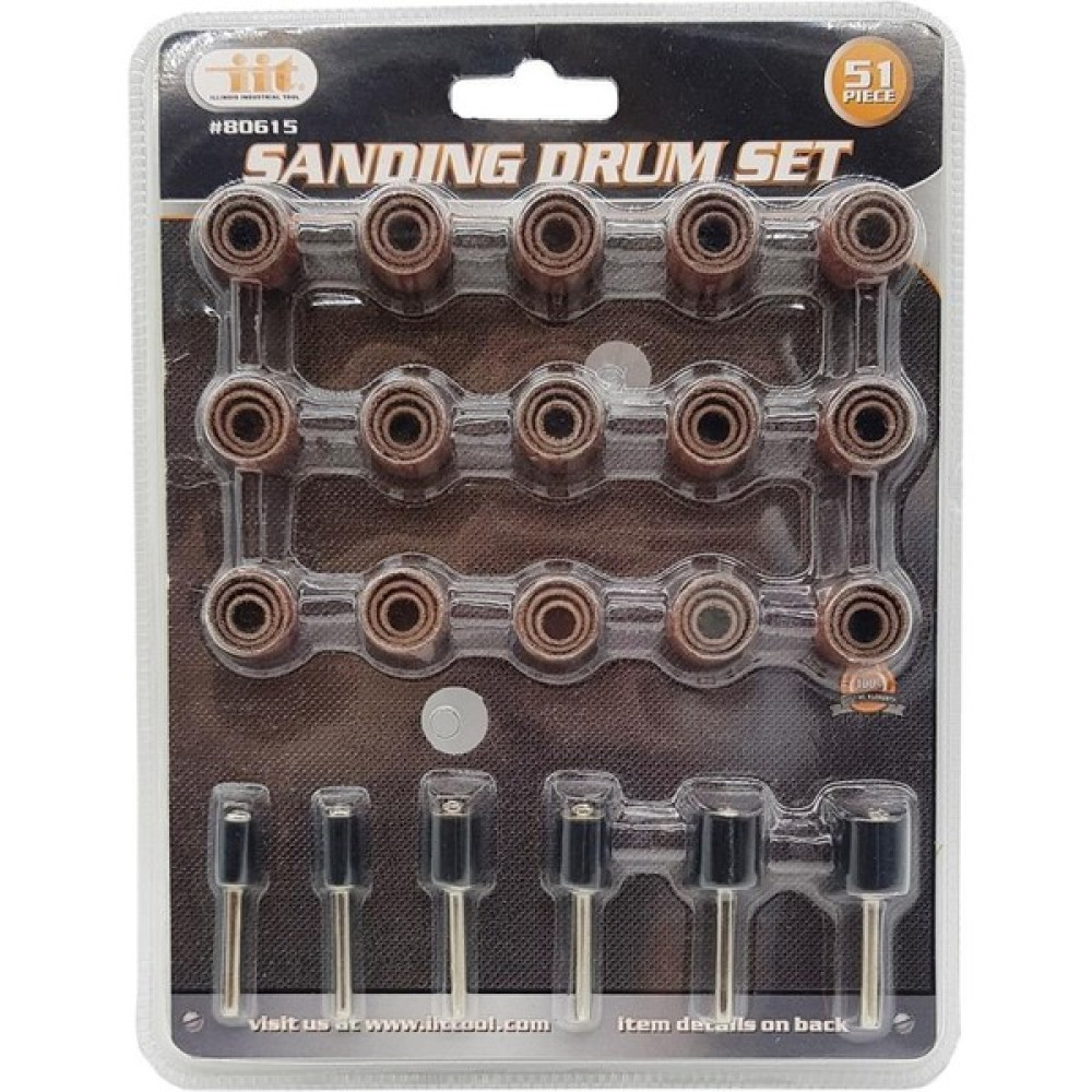 Glryz 80615 Mini Spiro Bant Rulo Zımpara Seti 51 Parça Dremel Uyumlu - 10 Kum Elektrikli El Aletleri Fiyatı
