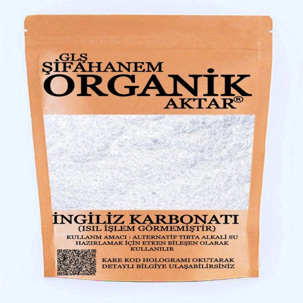 GLŞ Şifahanem Organik Aktar İngiliz Karbonatı 1 kg Baharat Fiyatı