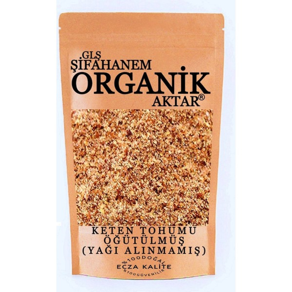 GLŞ Şifahanem Organik Aktar Keten Tohumu Toz Yağı Alınmamış 250 gr Baharat Fiyatı