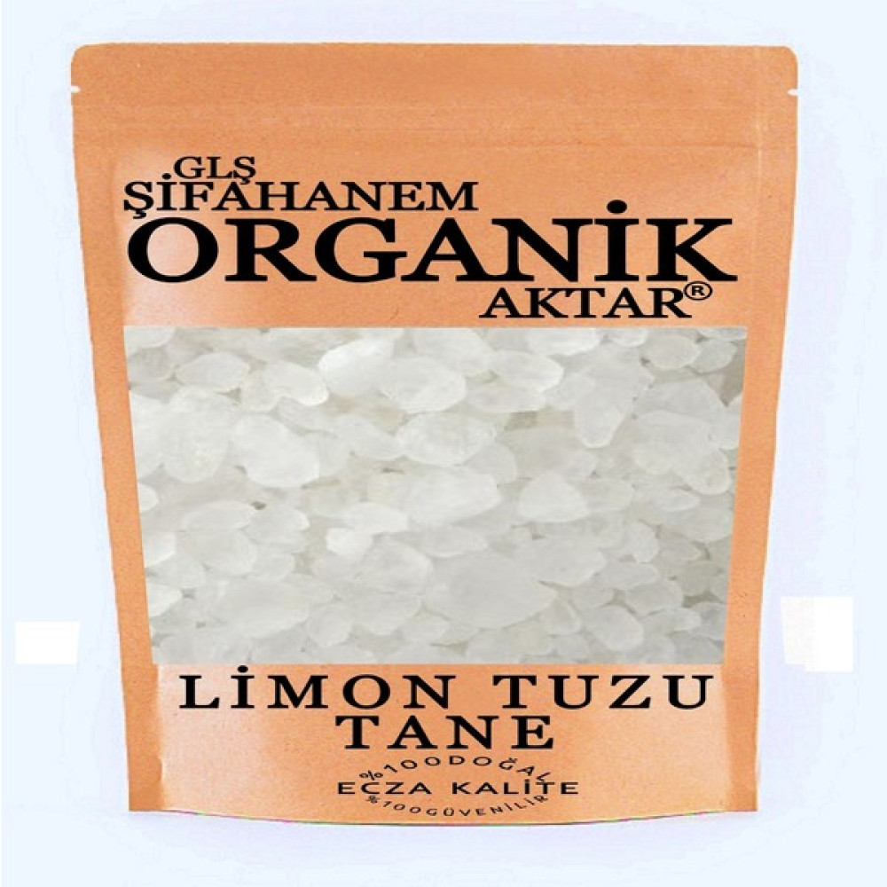GLŞ Şifahanem Organik Aktar Limon Tuzu Tane 100 gr 1.sınıf Diğer Fiyatı