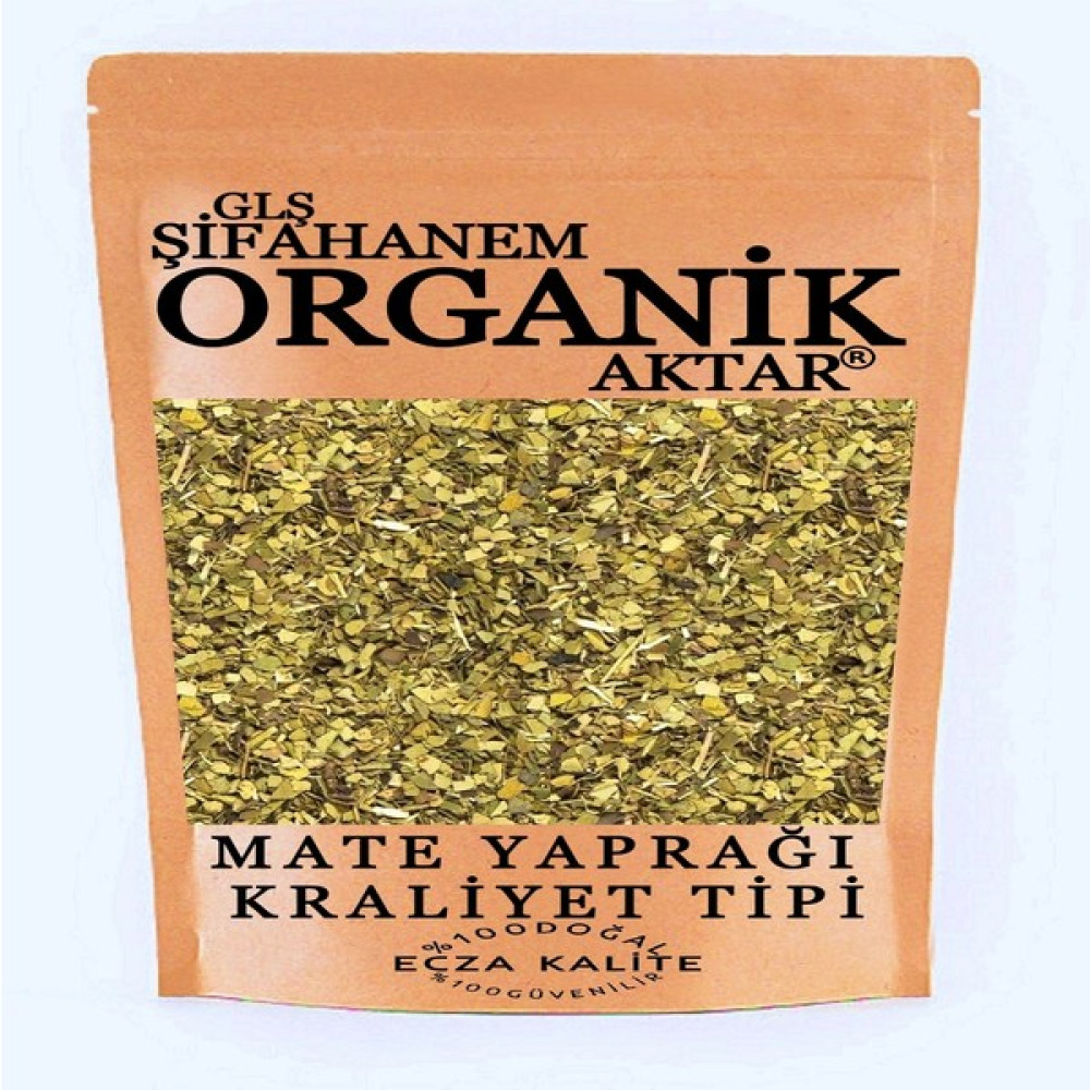 GLŞ Şifahanem Organik Aktar Mate Çayı 100 gr Mate Yaprağı Bitkisi Kurusu Otu Çay Fiyatı