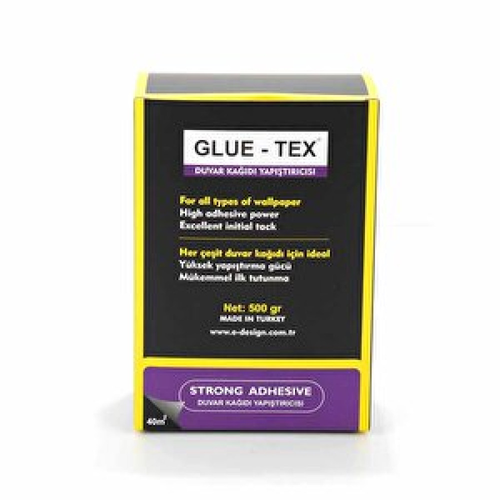 Glue-Tex Duvar Kağıdı Yapıştırıcı 500 GR Yapıştırıcı Fiyatı