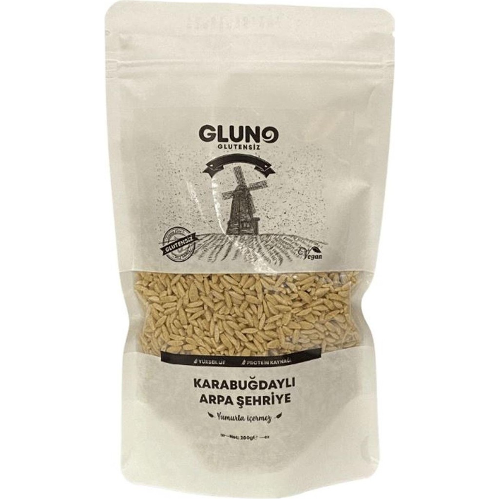 Gluno Glutensiz Karabuğdaylı Arpa Şehriye 200G - 200 gr Makarnalar Fiyatı