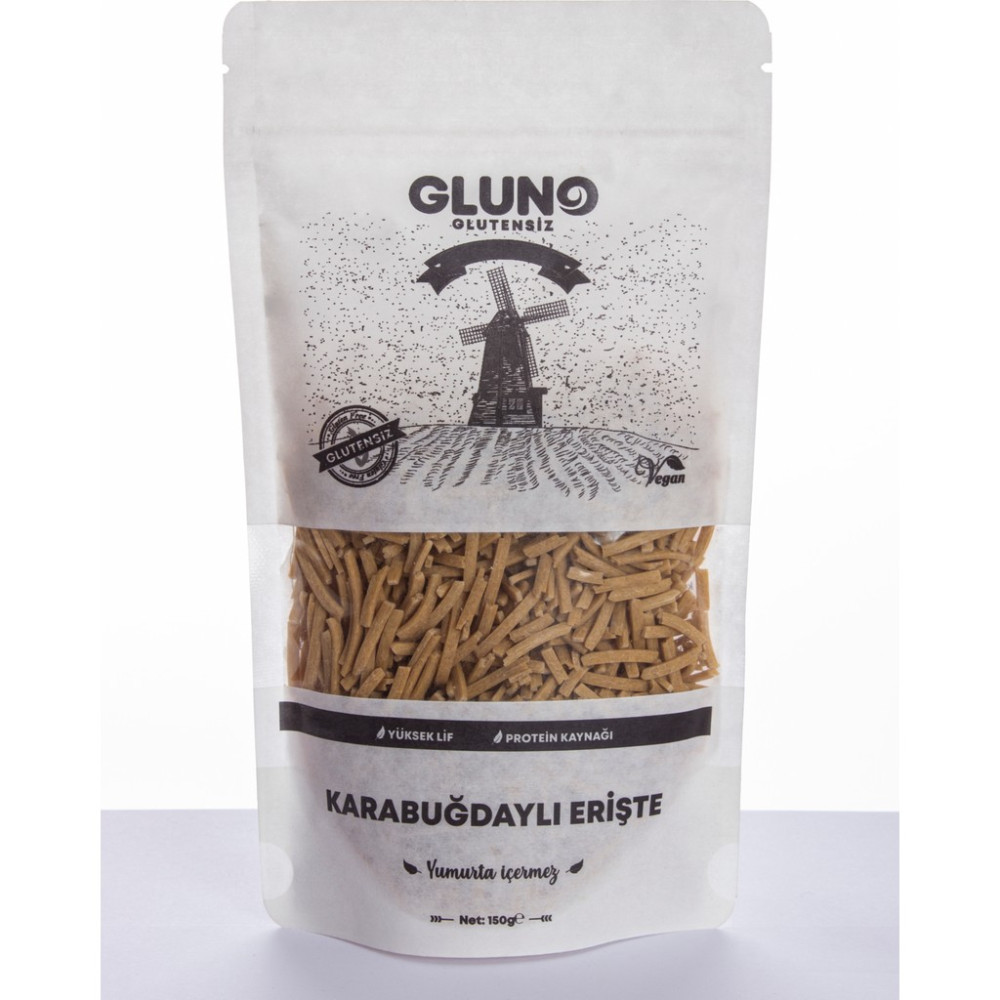 Gluno Glutensiz Karabuğdaylı Erişte 150 gr Makarnalar Fiyatı