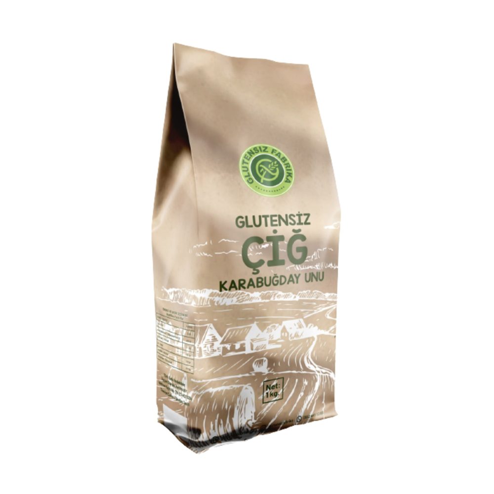 GLUTENSİZ FABRİKA Çiğ Karabuğday Unu 1000gr greçka İçecek Fiyatı