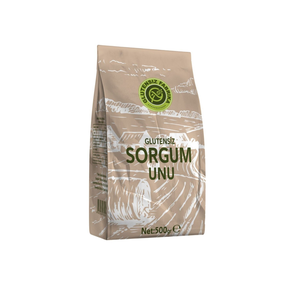 GLUTENSİZ FABRİKA Glutensiz Sorgum Unu 500 Gram İçecek Fiyatı
