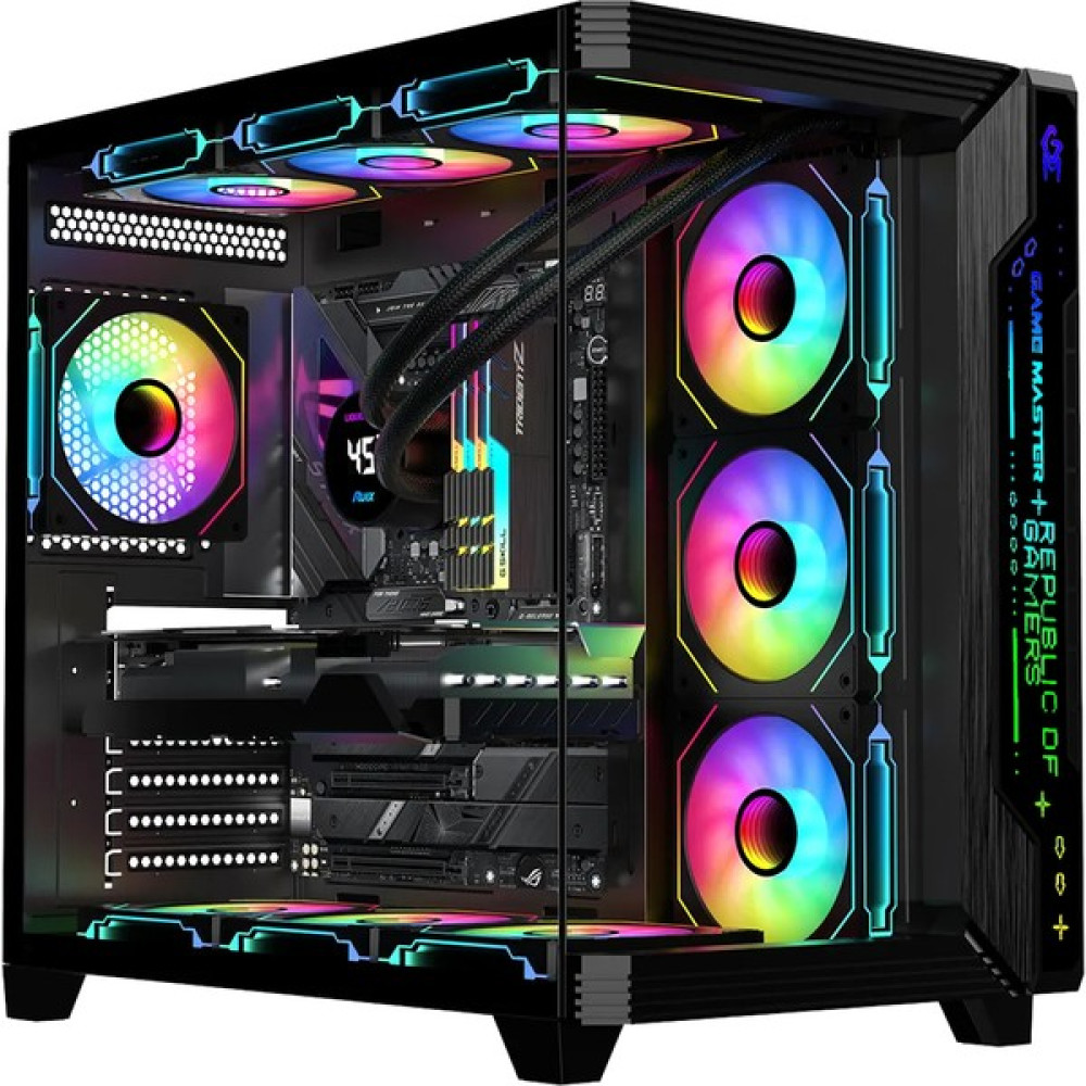 GM Game Master Game Master F7-Pro Argb Ön Panel 7 Argb Fan Kumandalı Argb Kontrolcü Atx Gaming Bilgisayar Kasası - Yok PC Kasaları Fiyatı