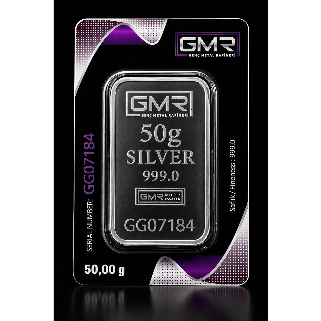 GMR 50 Gram Külçe Gümüş Diğer Fiyatı