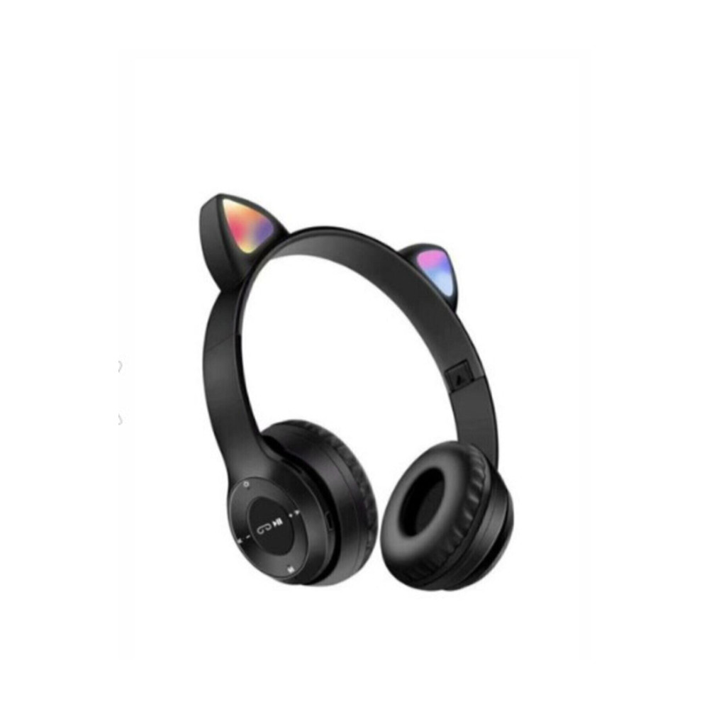gnctech Kablosuz Bluetooth Kulaküstü Kedili P47m Kulaklık Rgb Işıklı Kedi Desenli Kulaklık Kulak İçi Kulaklık Fiyatı