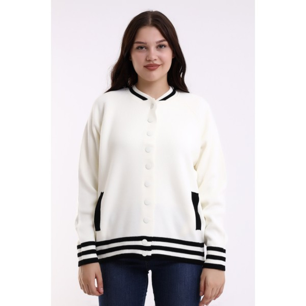 Gnd Fashion Gnd Kadın Beli Çizgili Triko Hırka Kadın Hırka Fiyatı