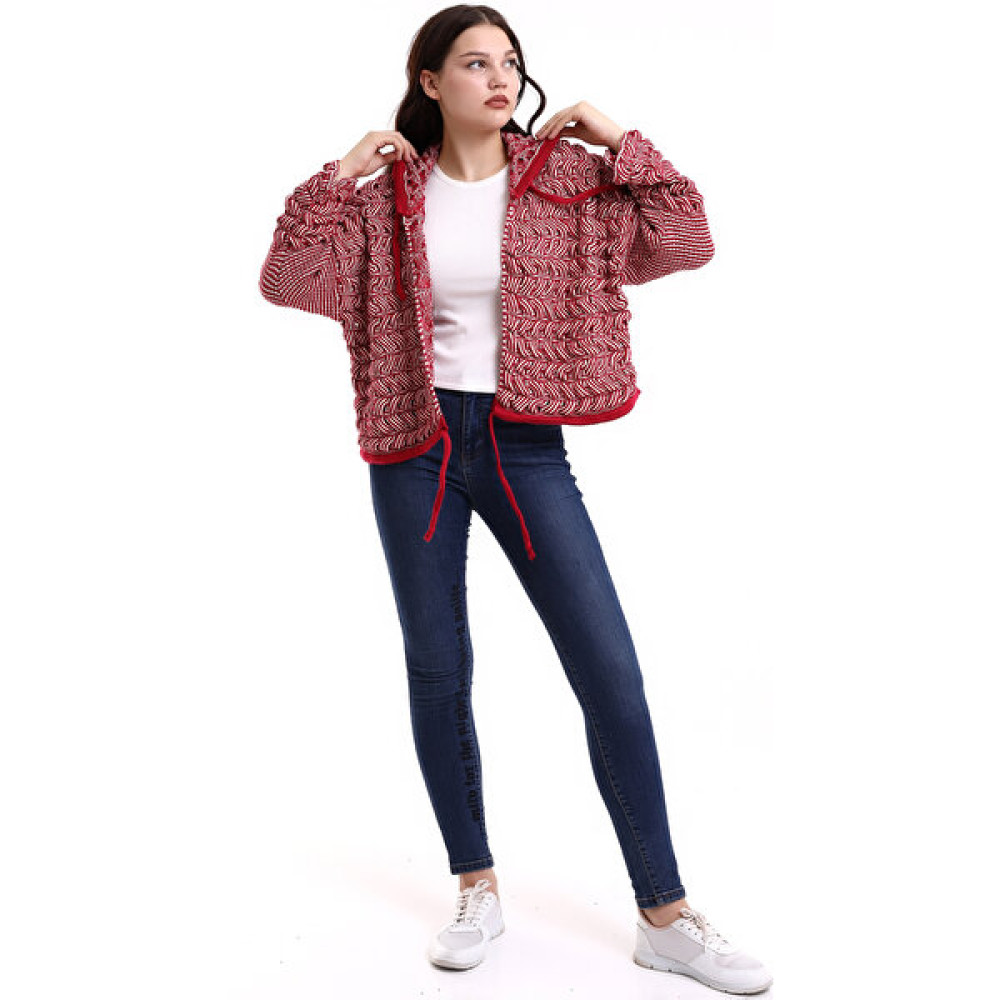 Gnd Fashion Gnd Kadın Kapüşonlu Triko Hırka Kadın Hırka Fiyatı